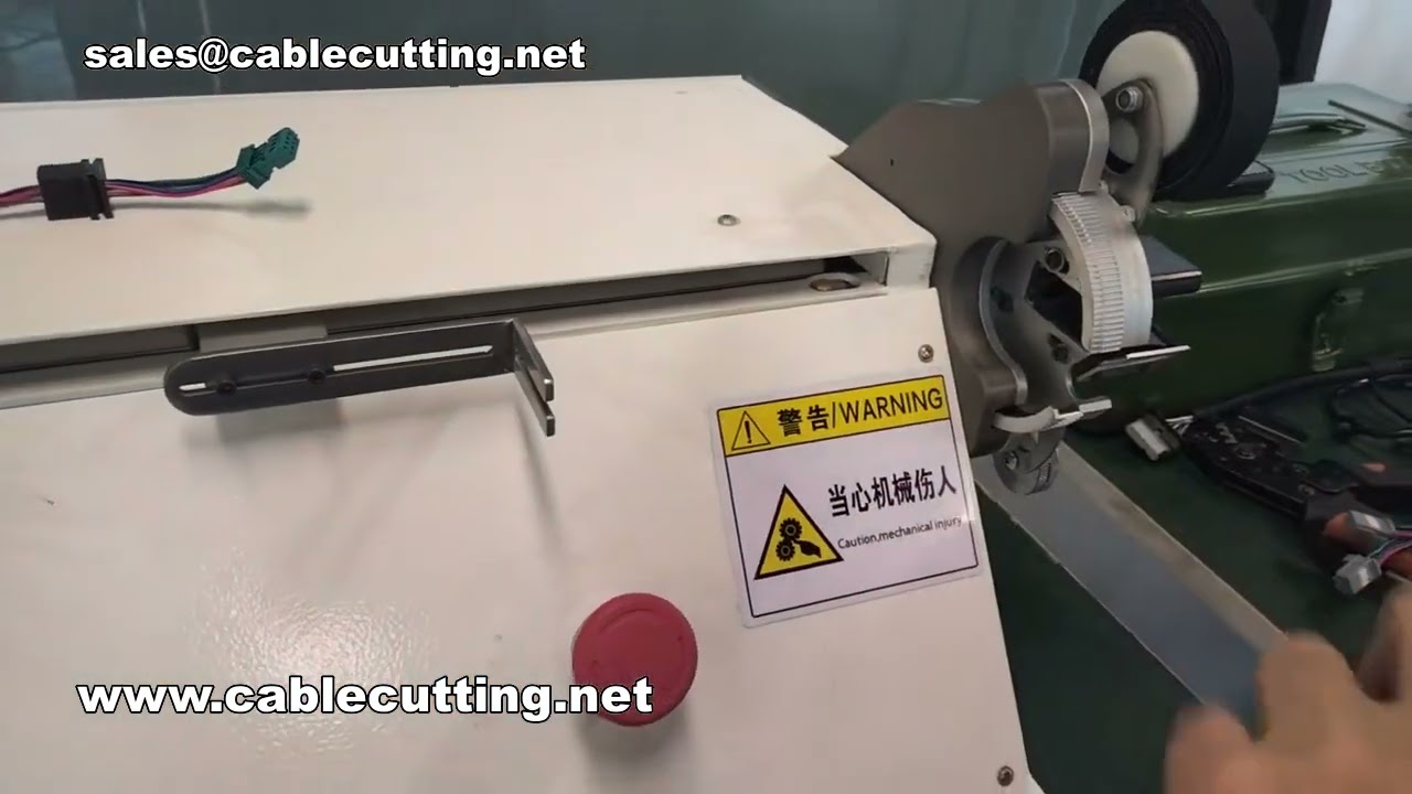 Máquina de encintado continuo con cinta de acetato | Velocidad y espaciado ajustables | Automatización de arneses
