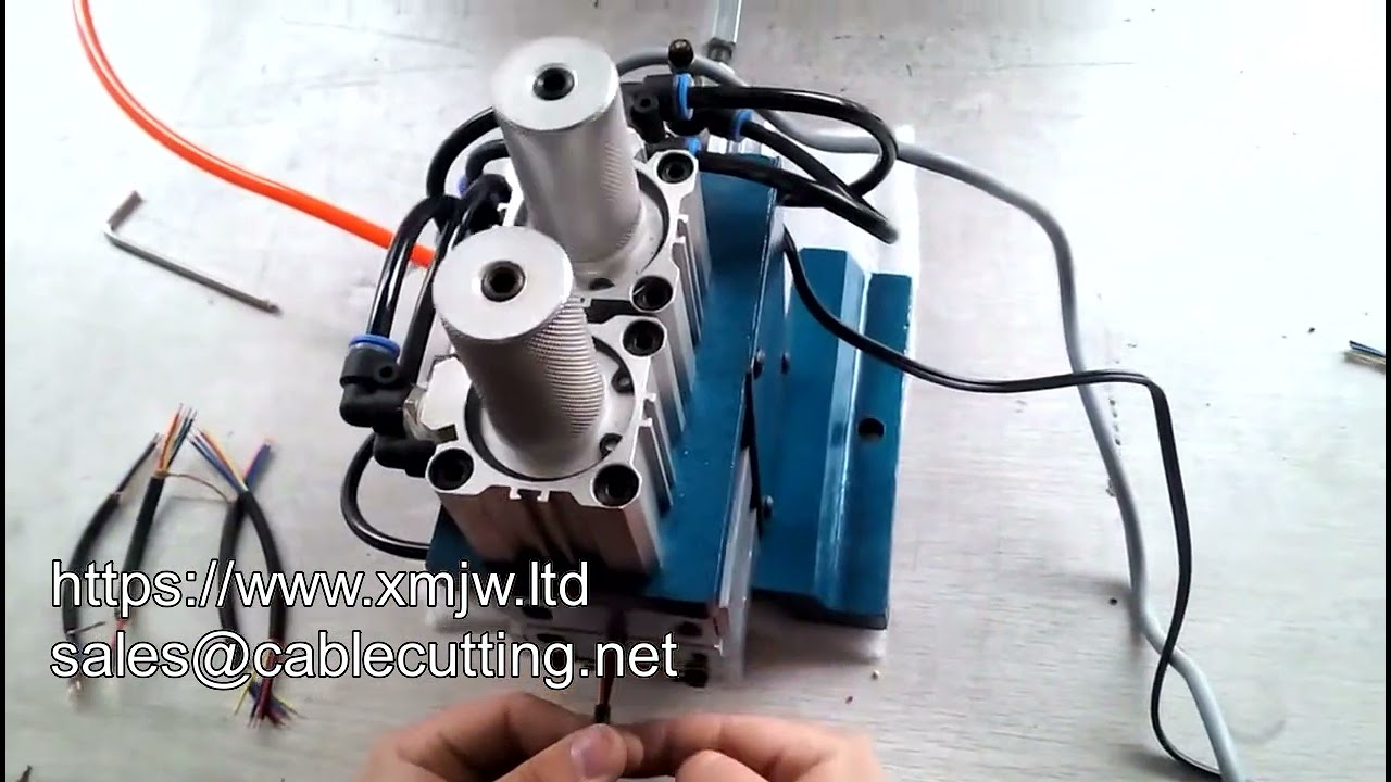 Máquina Peladora de Cables Eléctrica Neumática WPM-3F: Precisión y Velocidad Industrial