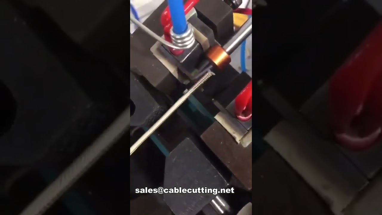 Máquina peladora por calor para cables trenzados WPM-310R | Pelado térmico automático