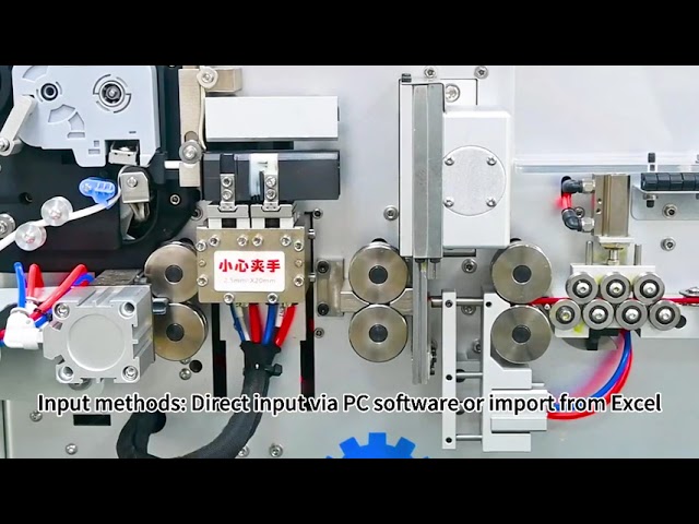 Máquina Automática de Corte, Pelado e Impresión Térmica en Tubos Numerados