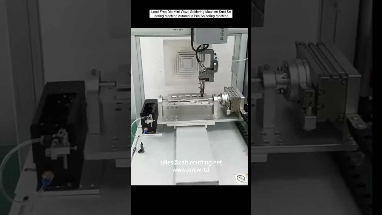 Máquina de Soldadura por Ola Mini Sin Plomo | Soldadura Automática de PCB para SMD
