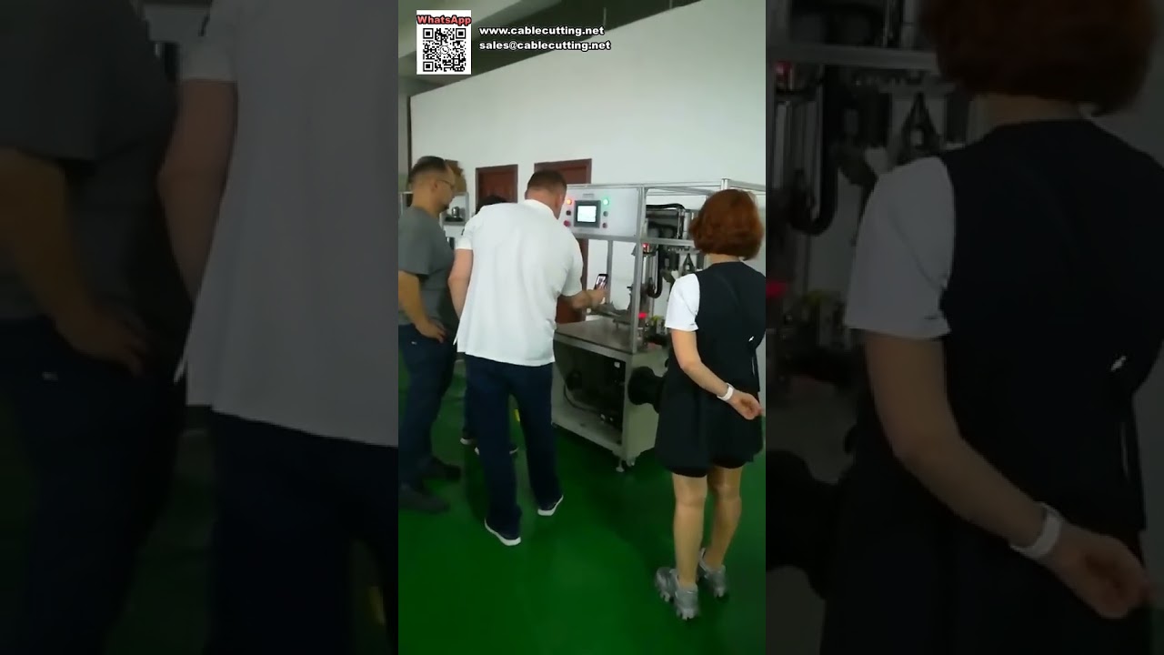 Máquina automática de bobinado y atado de precisión para líneas de recorte de tarjetas colgantes