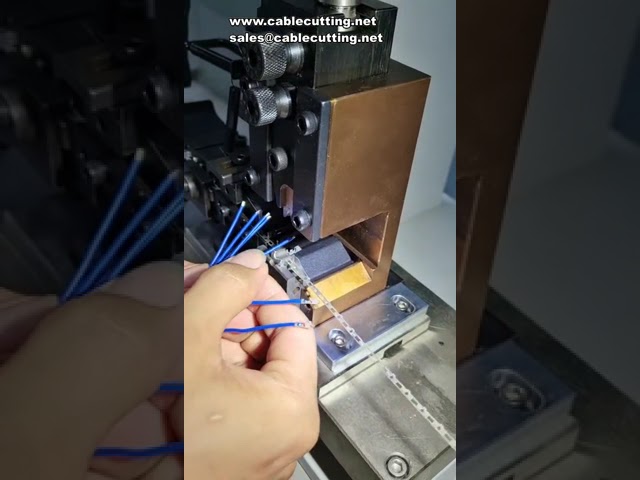 Máquina de crimpado de cables eléctrica de 2 toneladas: crimpadora semiautomática de terminales JST con crimpado Euro