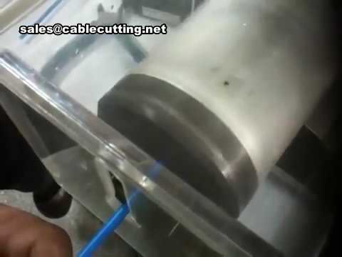 Peladora semiautomática de cable coaxial grande - Máquina industrial eficiente