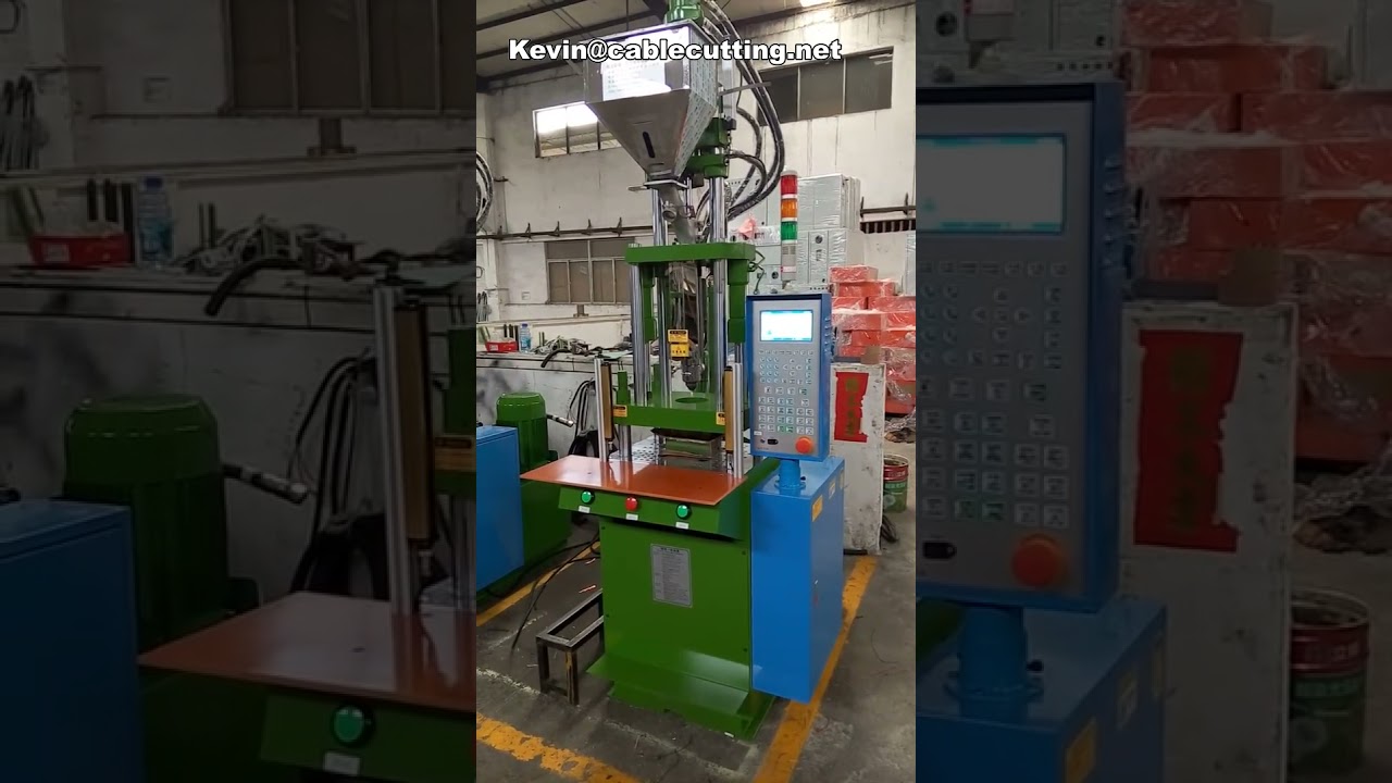 Máquina de Inyección Vertical para Filtros de Aire Automotriz con Mesa Deslizante Doble
