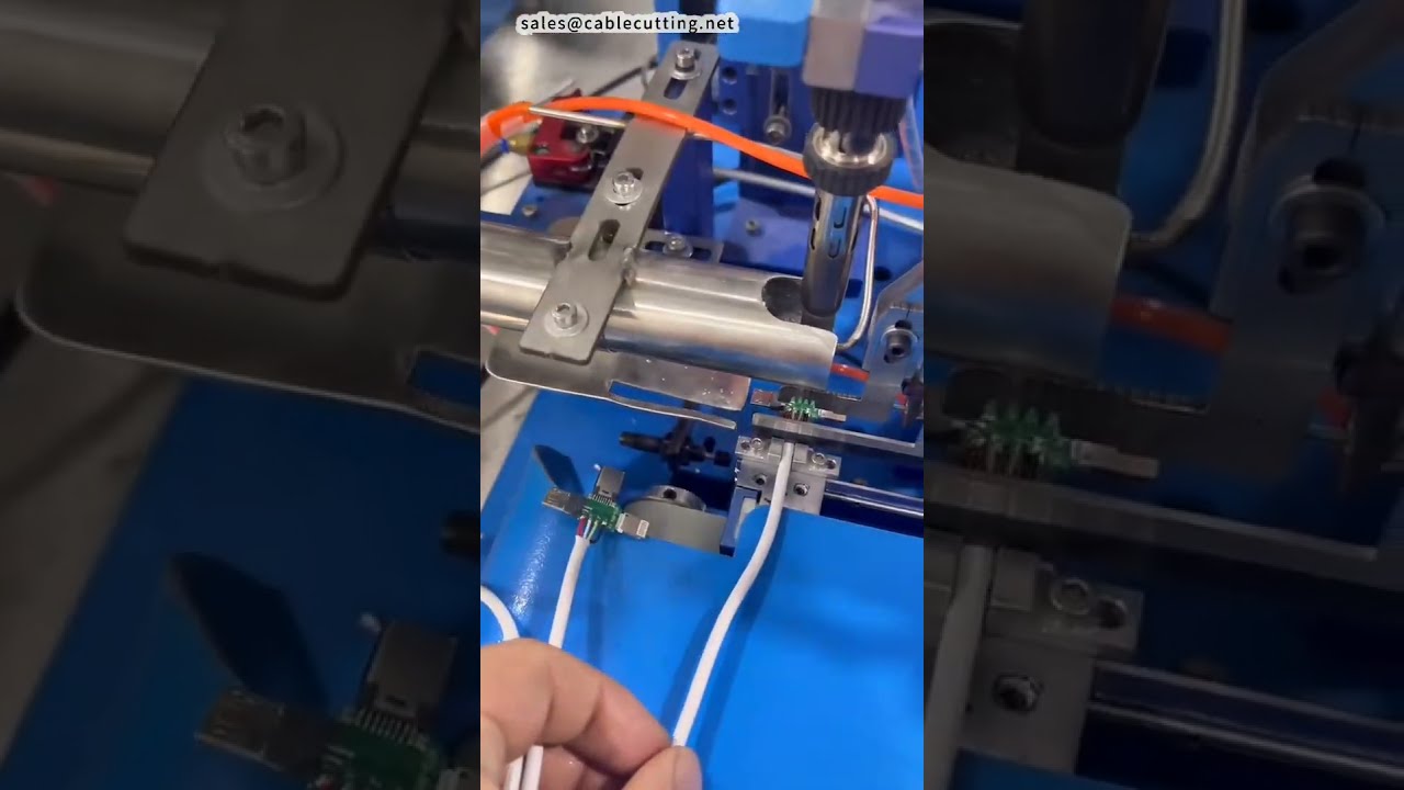 Máquina de soldadura tipo cadena: carga manual y alimentador vibratorio opcional para fábrica y bricolaje