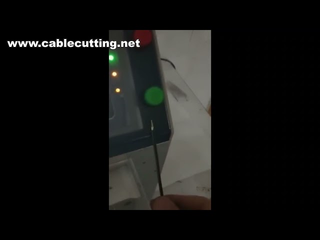 Máquina Automática de Pelado de Cable Coaxial | Peladora de Alambre Coaxial Profesional