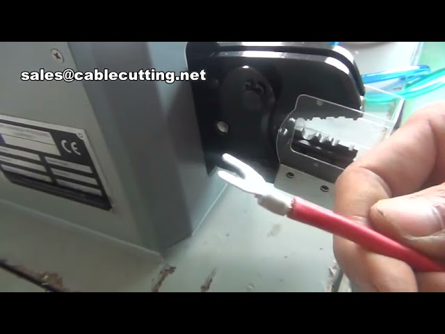 Máquina Crimpadora de Terminales Preaislados | Crimpadora Automática para Arneses de Cables