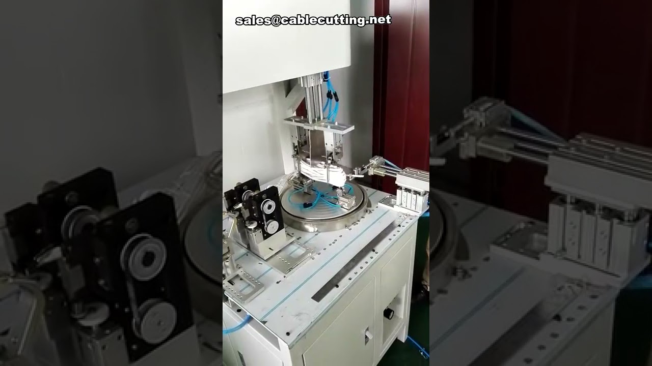 Automatic Wire Winding and Rounding Machine for Industrial Coiling