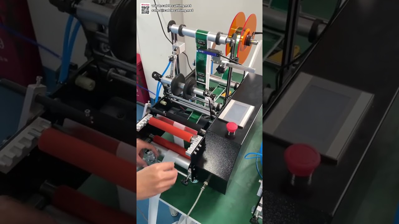 Máquina Etiquetadora de Mesa Compacta y Semiautomática para Botellas Redondas – Ideal para Startups