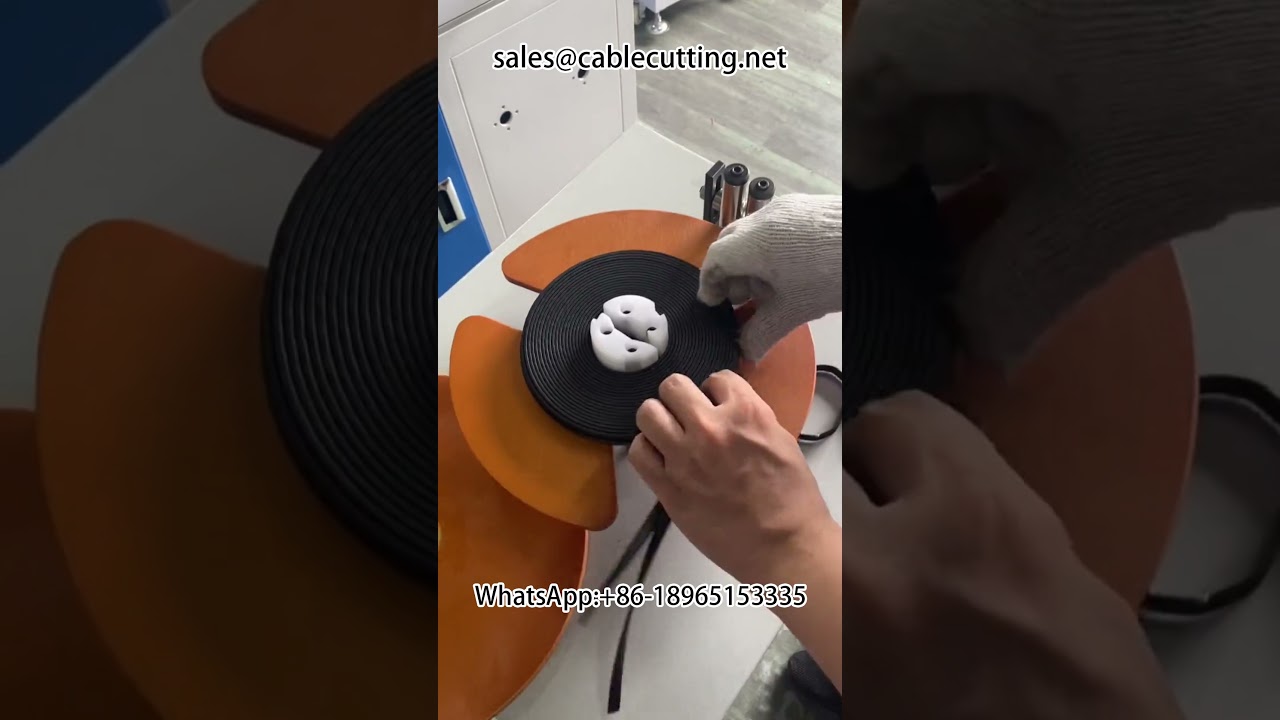 Máquina de horneado de cables planos | Procesamiento de cables de red y HDMI