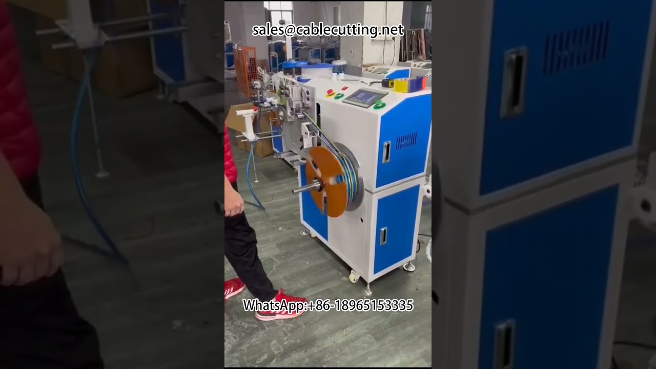 Máquina automática de conteo, clasificación, corte y bobinado de metros | Bobinadora de tubos | Contador de metros