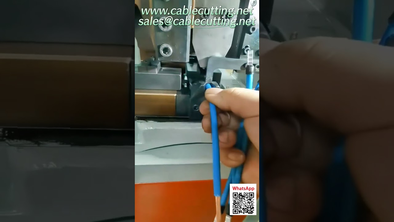 Máquina de crimpado de terminales tubulares grandes con alimentador vibratorio