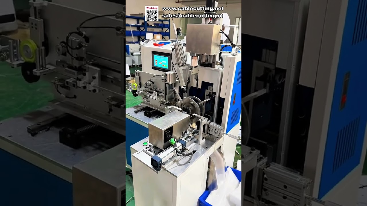 Máquina de Bobinado y Atado de Alambre Totalmente Automática y Manos Libres