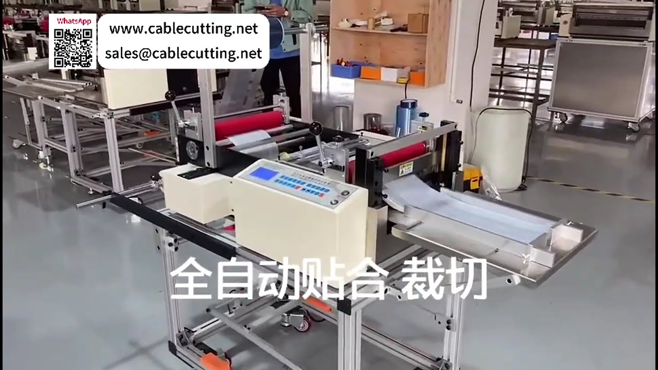 Línea Automática de Laminación Completa: Apilado, Corte a Medida y Fabricación de Herramientas en Operaciones de Rollo