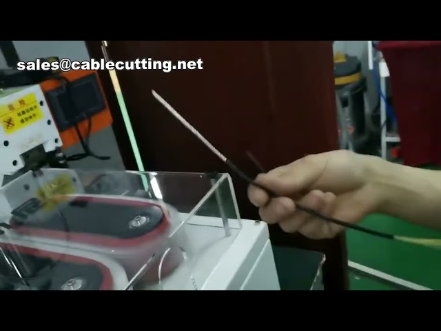 Máquina de Cepillado de Blindaje para Cables | Automatización en Procesamiento de Cables