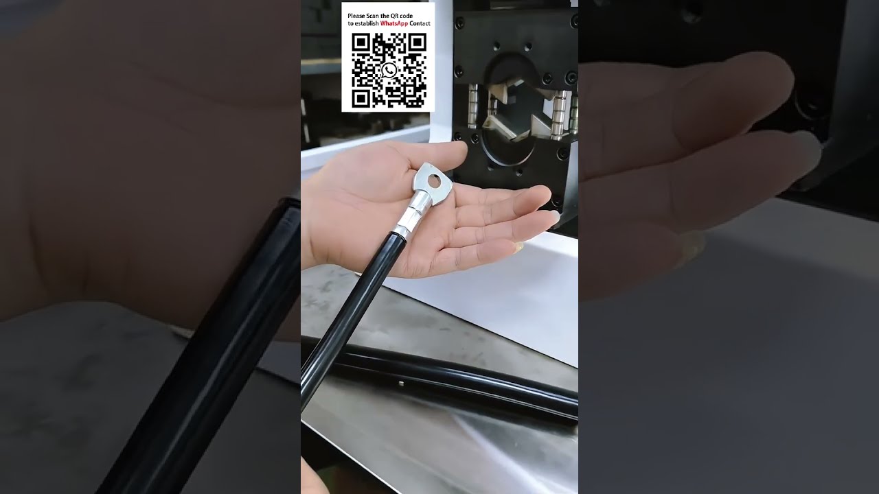Prensa de Crimpado Servo con Dado Aplicador Hexagonal