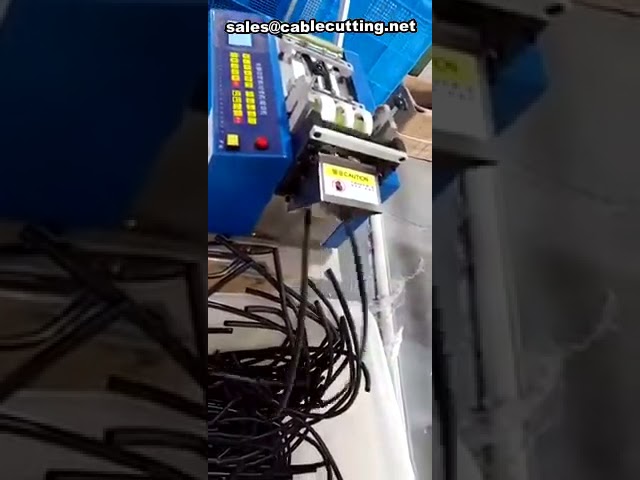 Máquina Cortadora Automática de Fundas de PVC para Mangas y Cables