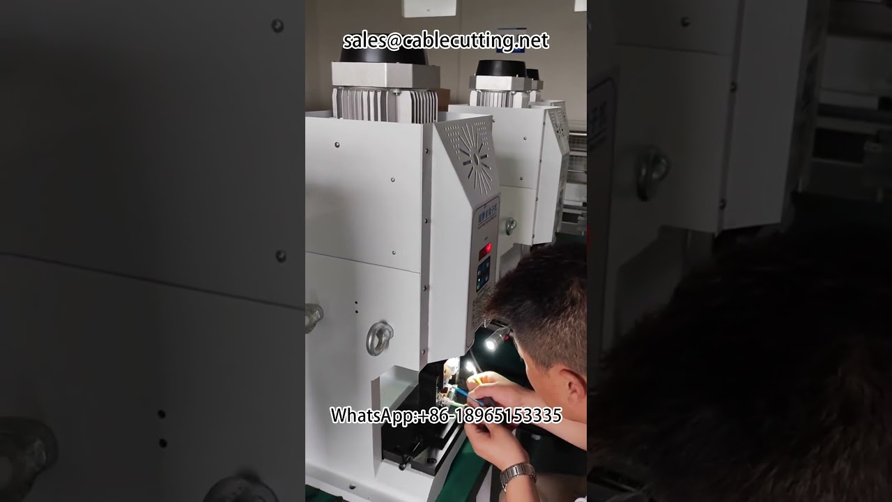 Equipo para arnés de cables: máquina terminal de 6 lados sin cambio de moldes #MáquinaTerminal #ArnésAutomotriz