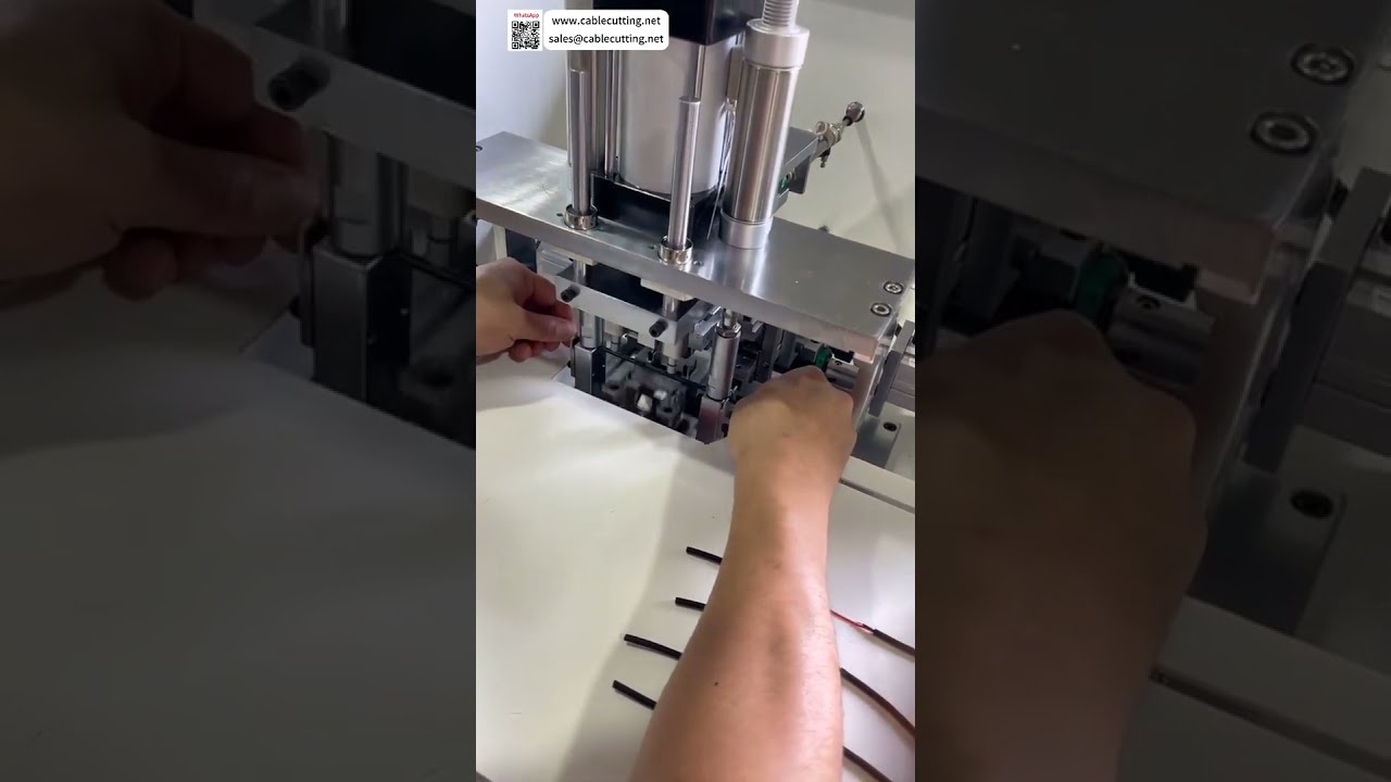 Máquina peladora de sección media para cables redondos de conmutación, de alta eficiencia y precisión en el pelado central