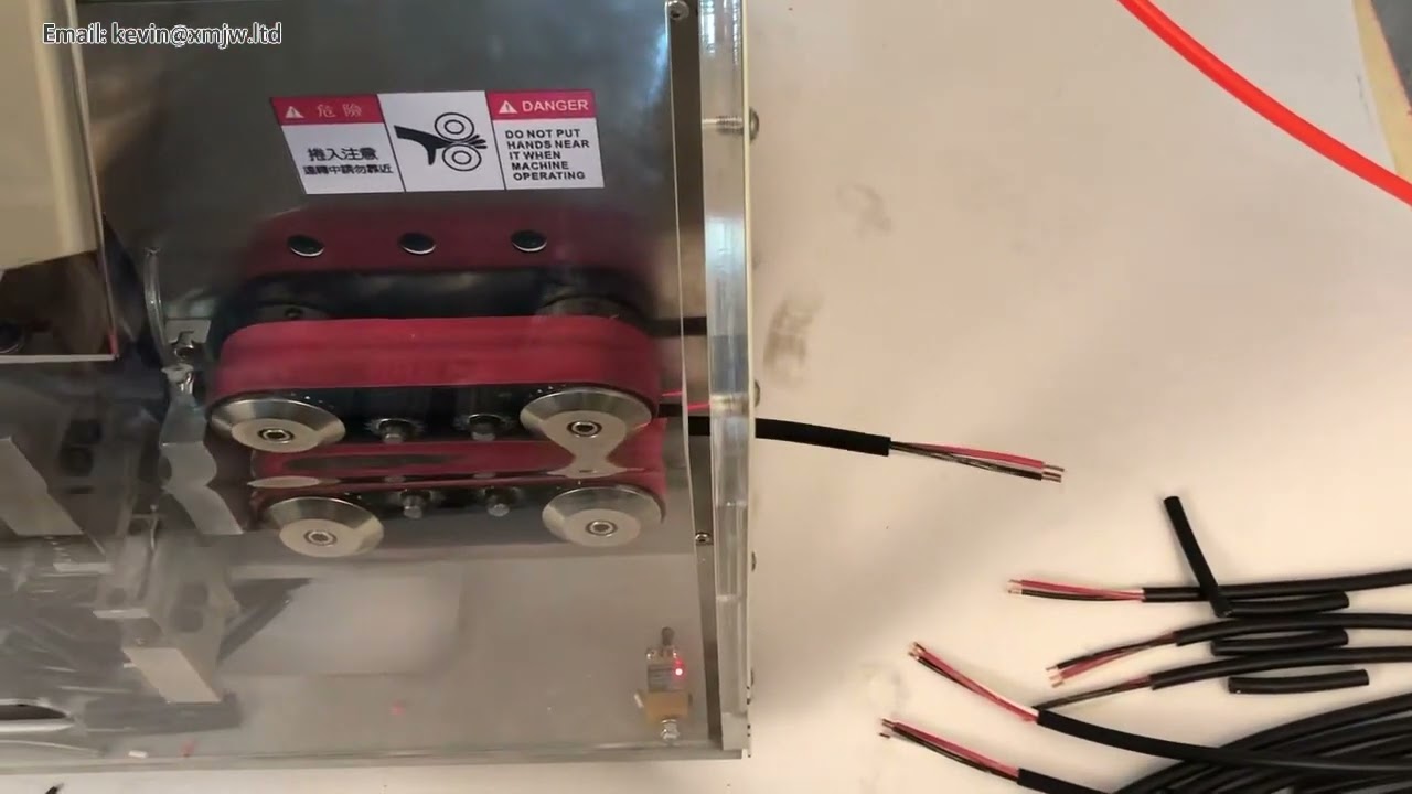 Máquina Automática de Pelar y Cortar Cables SWT-508 YHT-2 con Pantalla Táctil - Doble Redondo 5 Núcleos