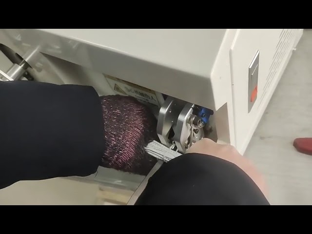 Máquina de encintado con bobinado y envoltura - Atadora de un solo botón