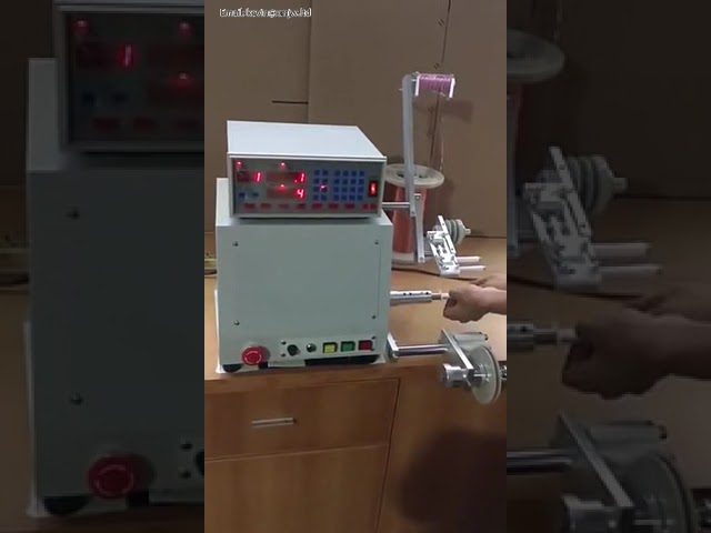 Máquina bobinadora CNC automática para alambre 0.1-2.5mm, 820W, 110V/220V – Bobinado de precisión controlado por computadora