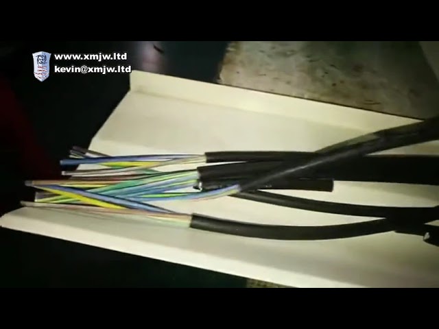 Máquina cortadora y peladora de cables industriales - Alta precisión para fabricación eléctrica
