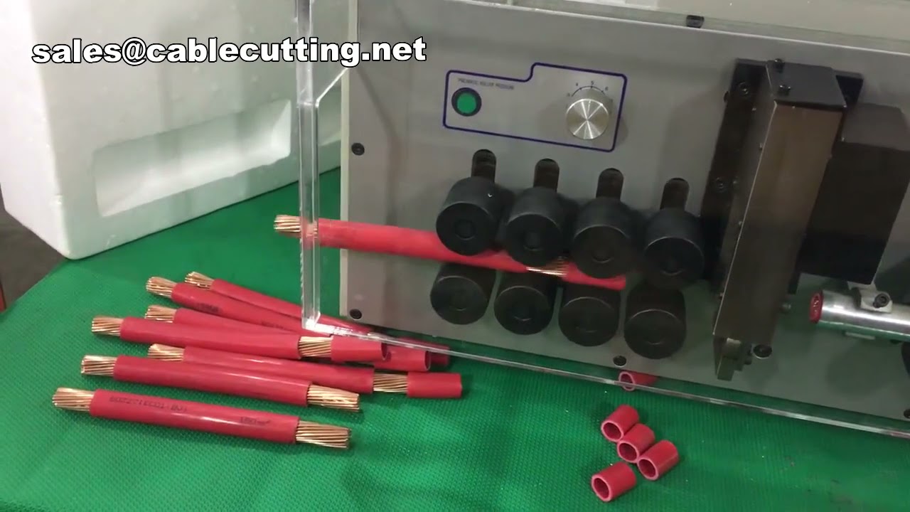 Máquina pelacables y cortacables profesional 16-150mm2