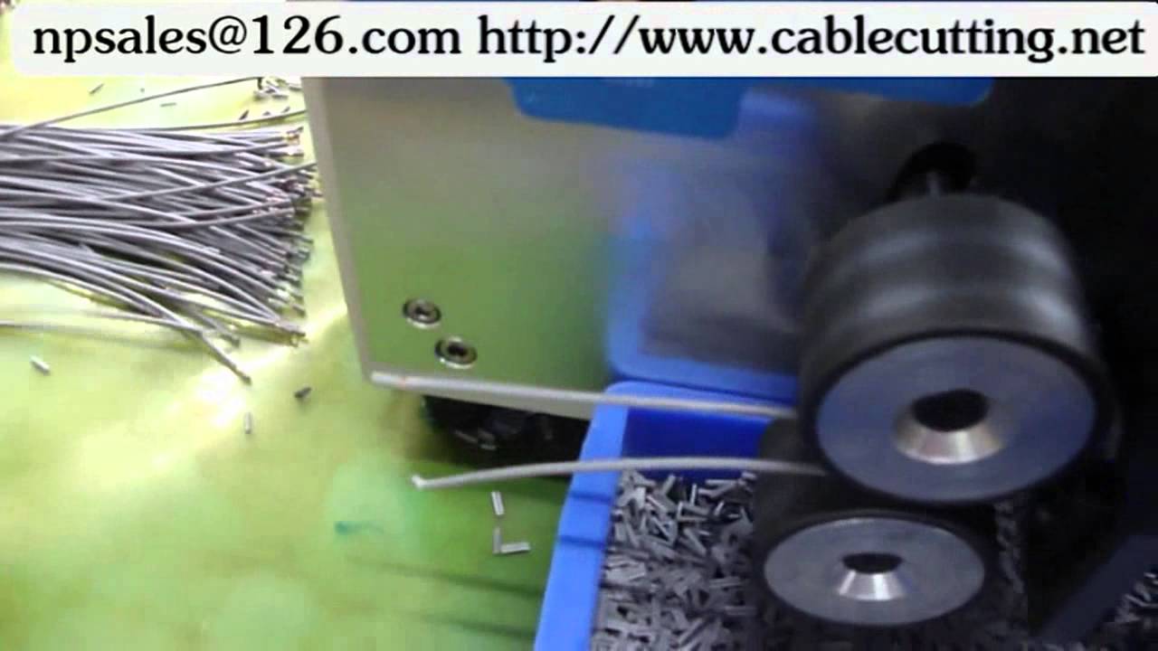 Máquina automática de corte y pelado de cables WPM-C1A | Corte industrial eficiente