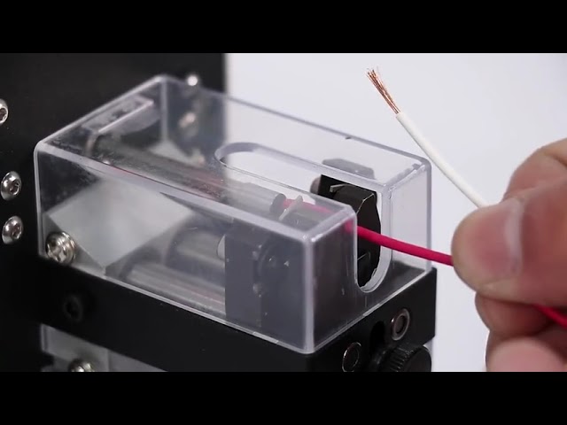 Máquina Pelacables Eléctrica por Inducción - Peladora y Cortadora de Cables Semi Automática