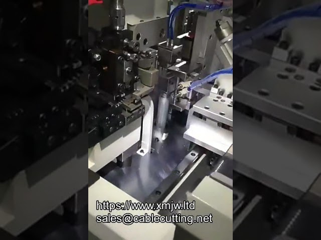 Máquina Crimpadora Automática de Doble Cabezal con Control Servo WPM SP20