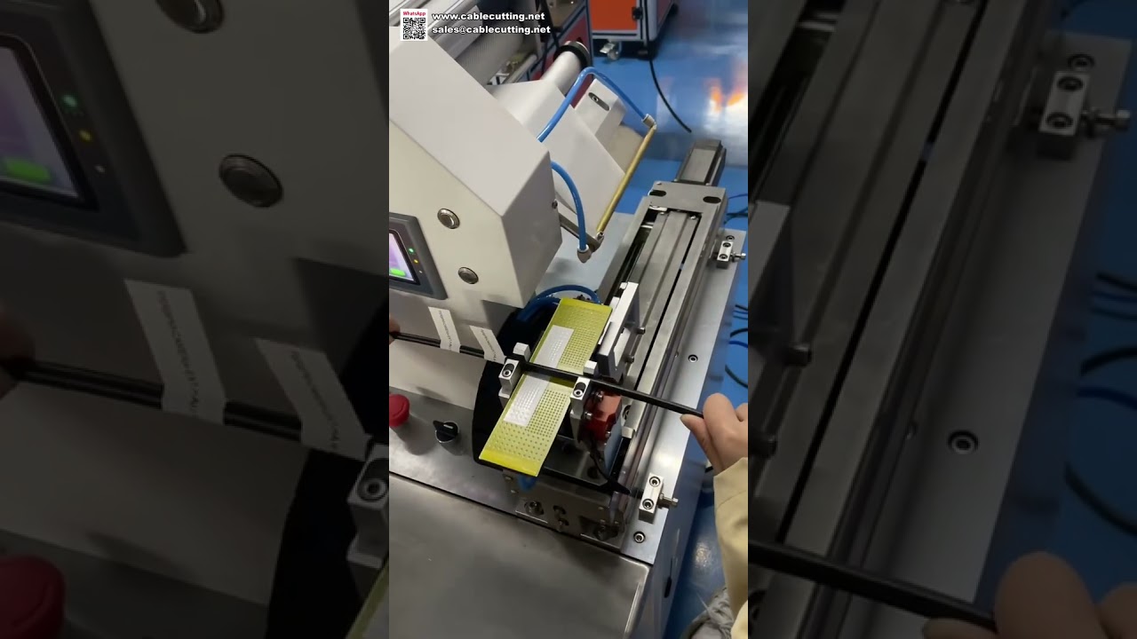 Máquina etiquetadora de cables plegables con impresora de inyección de tinta: aplicadora y codificadora automática