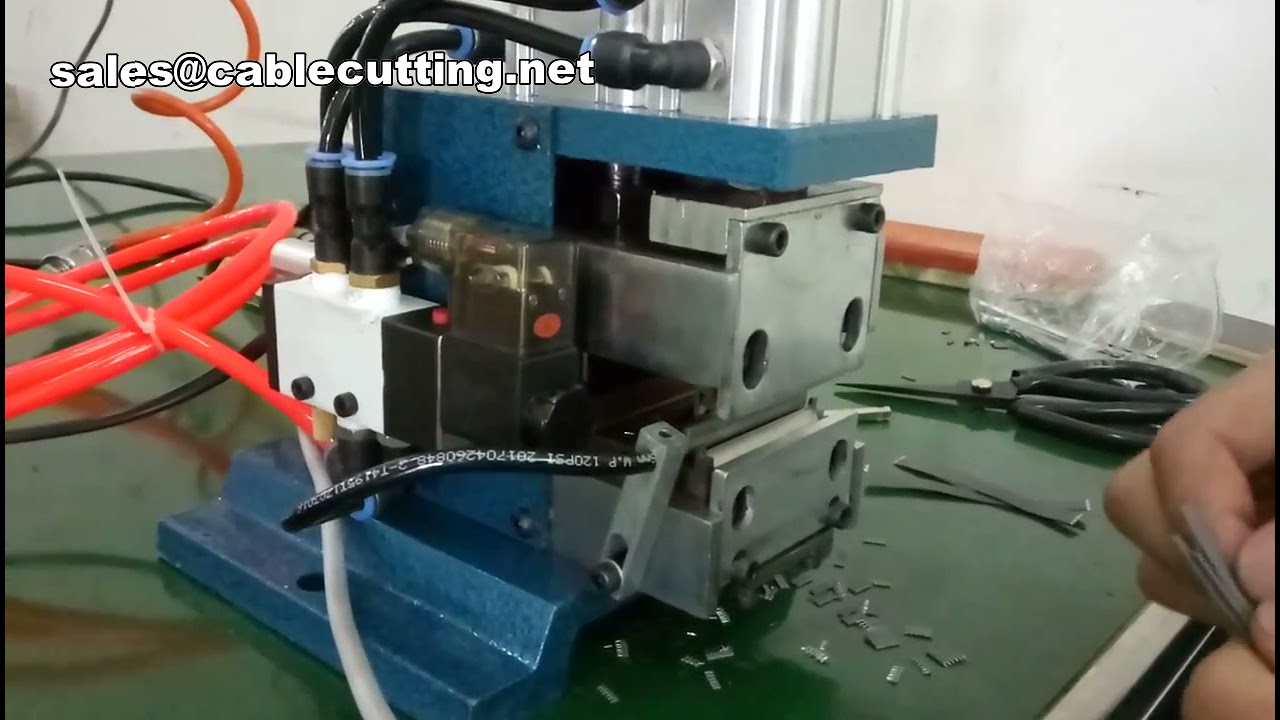 Máquina pelacables automática para uso industrial