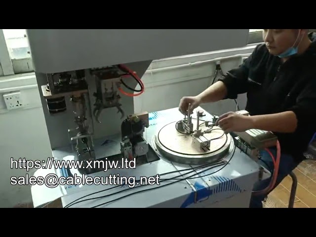 Máquina Automática de Bobinado y Atado de Cables de Alta Velocidad WPM dl 50l