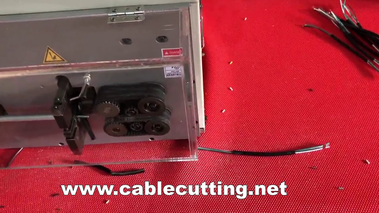 Máquina peladora y cortadora de cables de alta eficiencia | www.cablecutting.net
