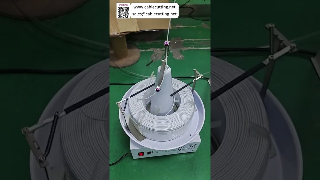 Carrete de Desenrollado por Inducción con Varilla Guía para Eliminar Enredos y Nudos en Cables