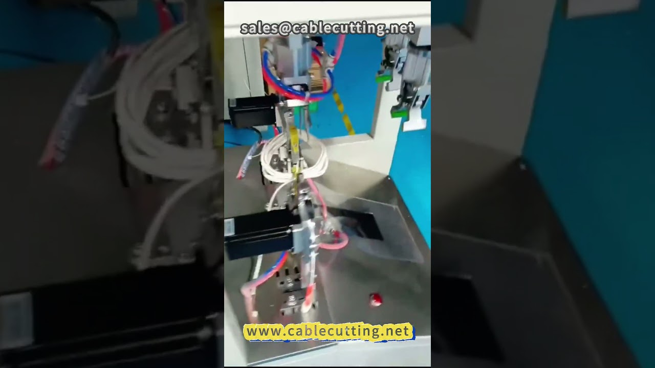 Automatic Wire Tying and Winding Machine for Power Cord and Connector Processing