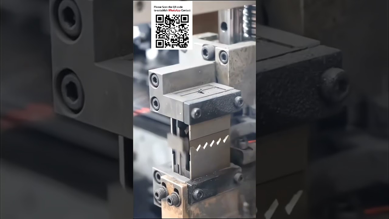 Procesador de alambre automático: corte, pelado, crimpado y estañado #MáquinaTerminal