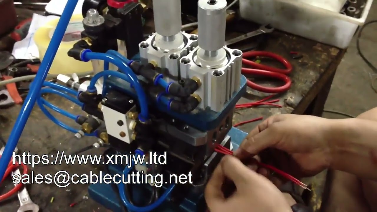 Máquina Peladora y Cortadora de Cables Múltiples WPM-3fn – Con Calentador Incorporado