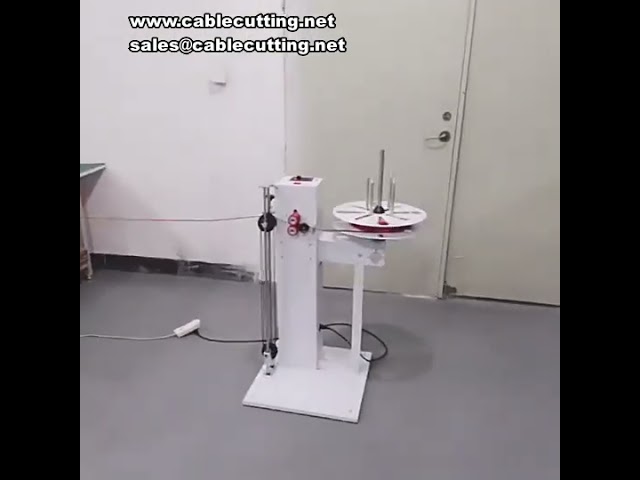 Desbobinadora de alambre pesado con alimentación horizontal y vertical, sistema de inducción bidireccional para doble alambre