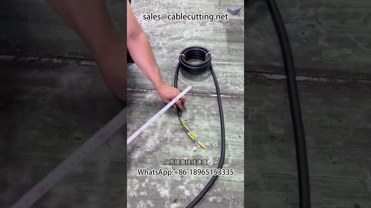 Máquina Bobinadora para Pistola de Carga | Bobinadora Automática de Cables y Arneses