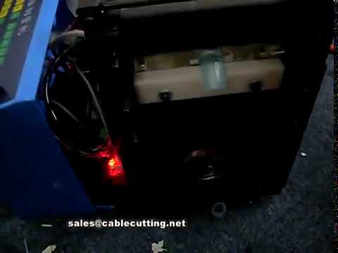 Máquina Cortadora Automática de Fundas y Tubos de PVC de 18 mm