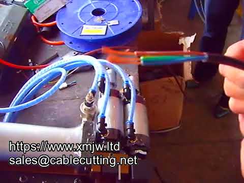Máquina Peladora Neumática de Cable Forrado WPM 310d - Económica y de Escritorio