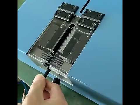 Máquina Peladora y Cortadora de Cables Neumática de Alta Precisión 0.5-10mm² para Escritorio