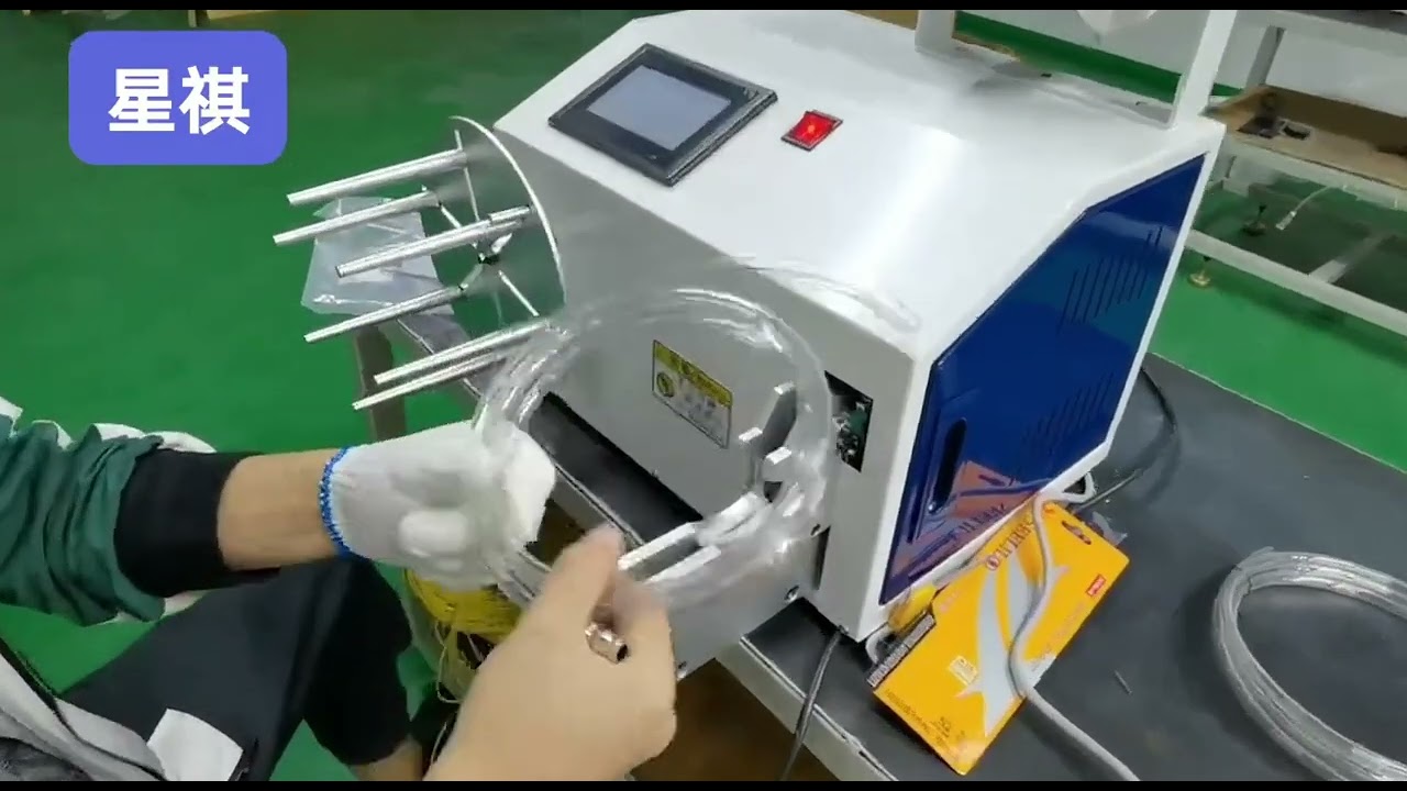 Máquina de Bobinado y Atado 530mm - Automatización Industrial