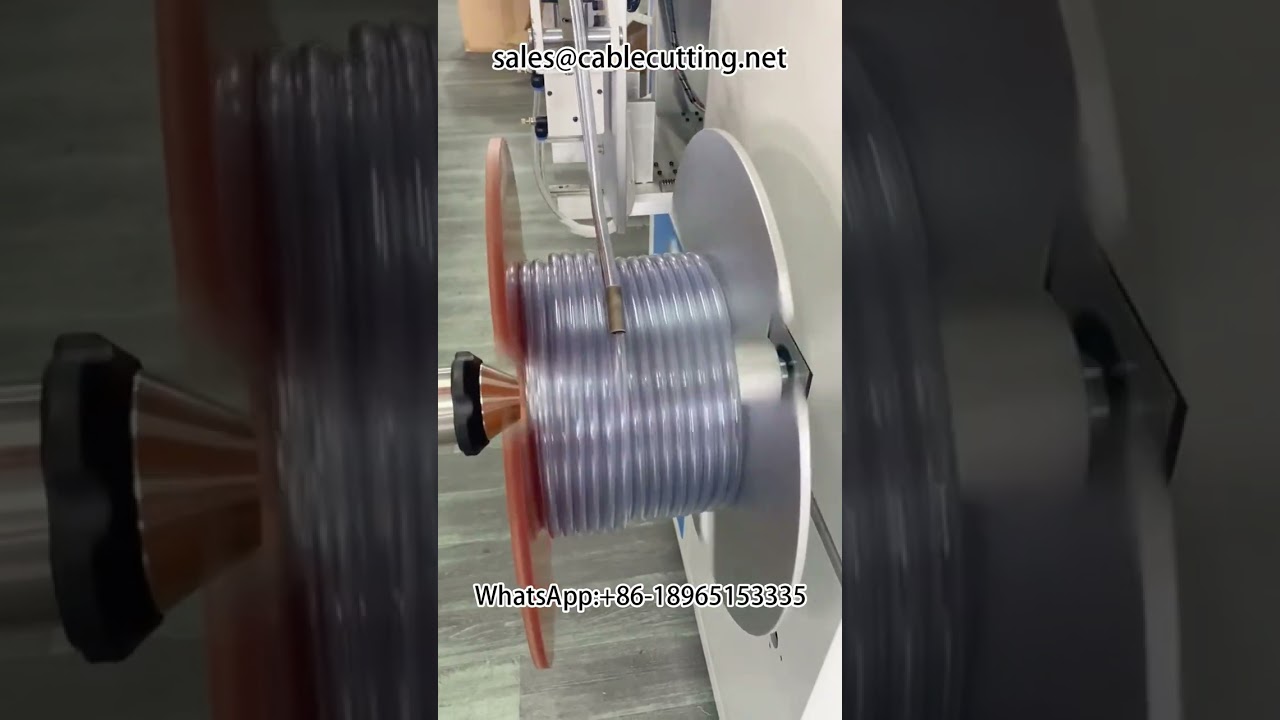 Máquina Contadora y Bobinadora de Manguera PVC – Rebobinadora para Tubería PE y Cables