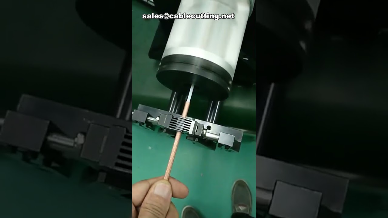 Peladora Rotativa Multifunción para Cables Eléctricos, Coaxiales y de Potencia (3-18 mm) - Máquina de Pelar Alambres