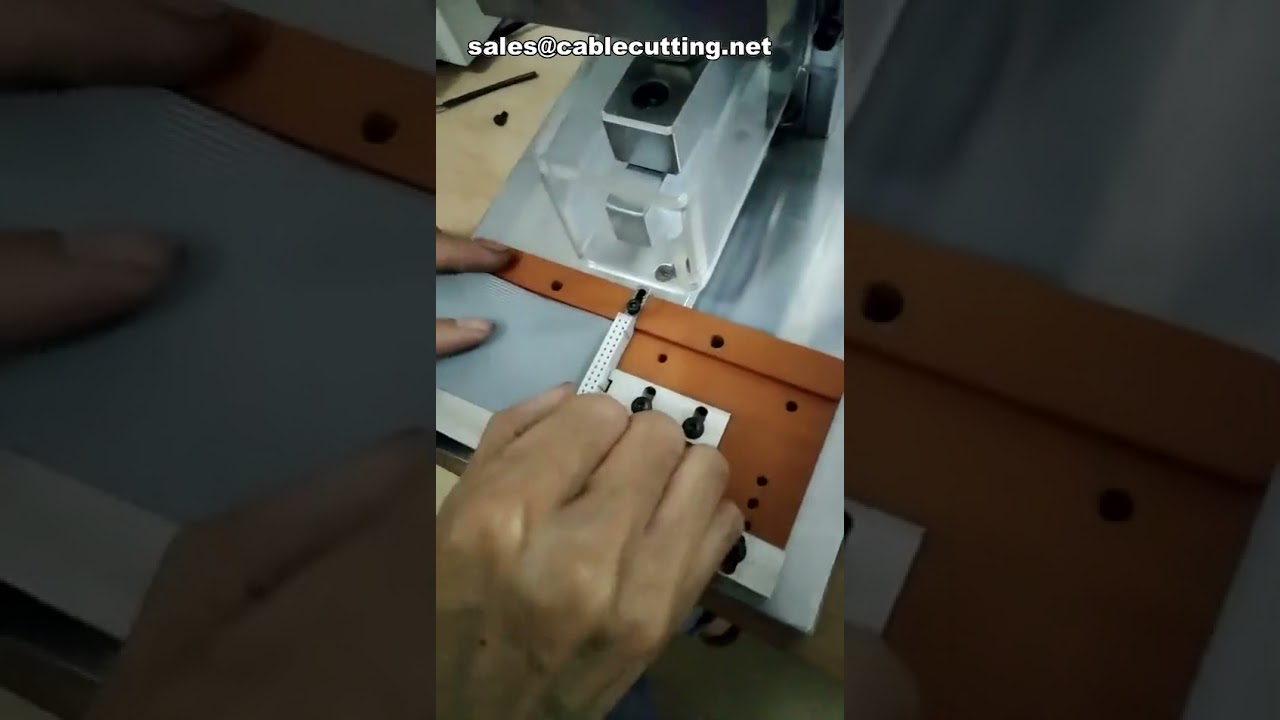 Máquina de Prensado de Cable Plano con Conector IDC | Ensamblaje Eficiente y Preciso