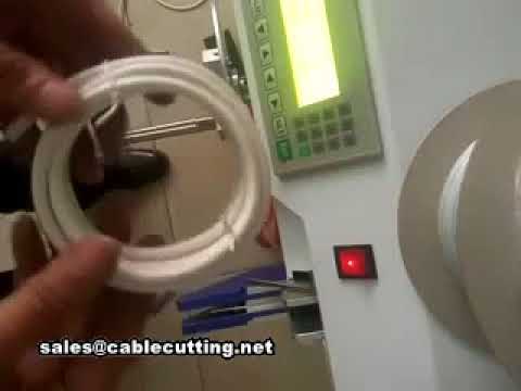 Máquina automática de bobinado y atado de cables 100% ajustado para embalaje industrial